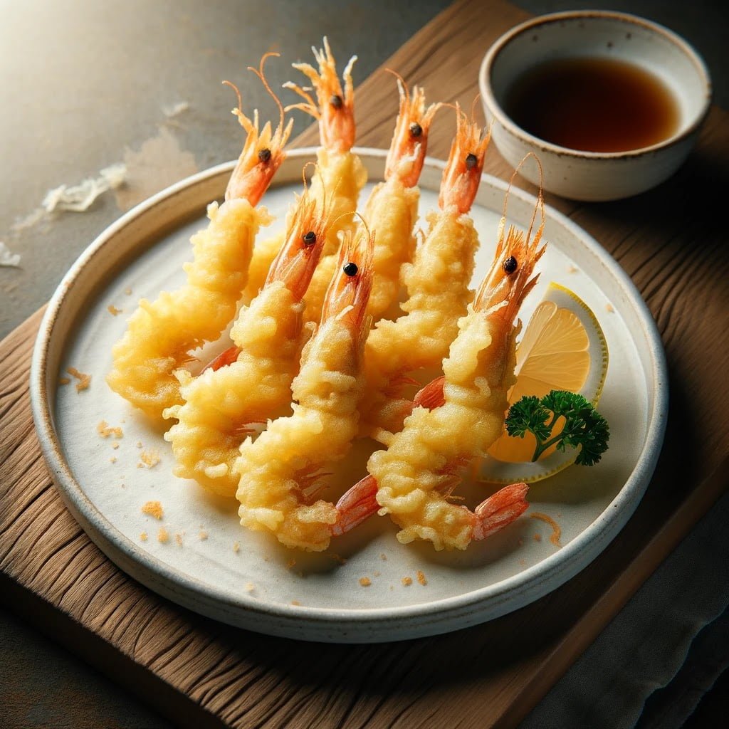 Tempura de Camarones